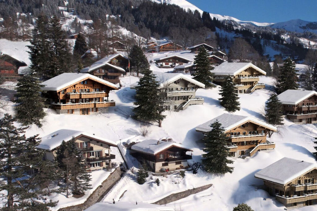 Winterchalets in Zwitserland