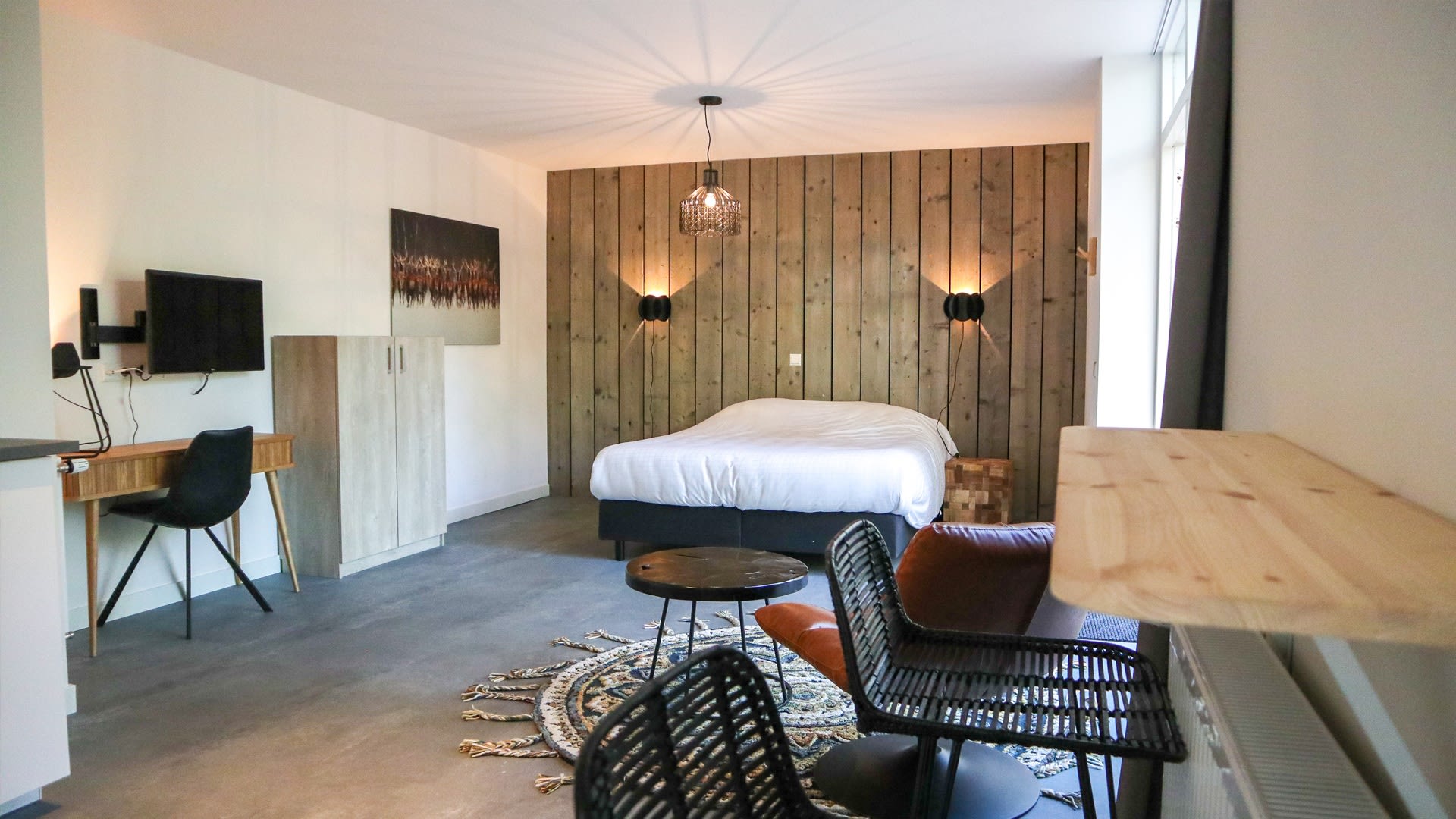Comfort Room Exclusive 2 - Hotel-Studio voor 2 personen op EuroParcs De Hooge Veluwe